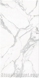 Calacatta White Sintered Stone Tiles Slabs Calacatta White Sintered Stone Tiles Slabs