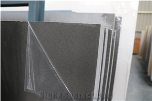 Factory Supply Artificial Quartz Crystal Grey Slab