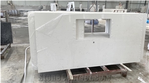 High-Class White Nano Stone Kitchen Countertops High-Class White Nano Stone Kitchen Countertops
