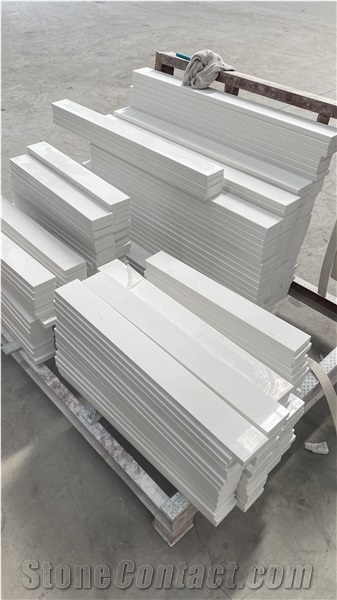 High-Class White Nano Stone Kitchen Countertops