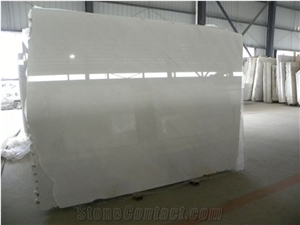 China Luxury Polished White Jade Marble Slab Tiles