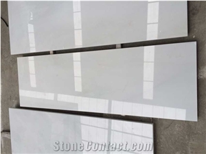 China Luxury Polished White Jade Marble Slab Tiles