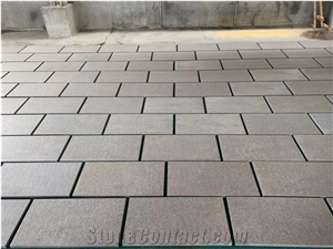 Chinese Green/Brown Porphyry Owner Slab Tiles