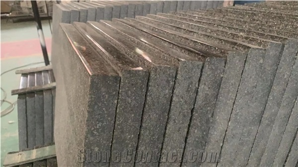 Chinese Green/Brown Porphyry Owner Slab Tiles