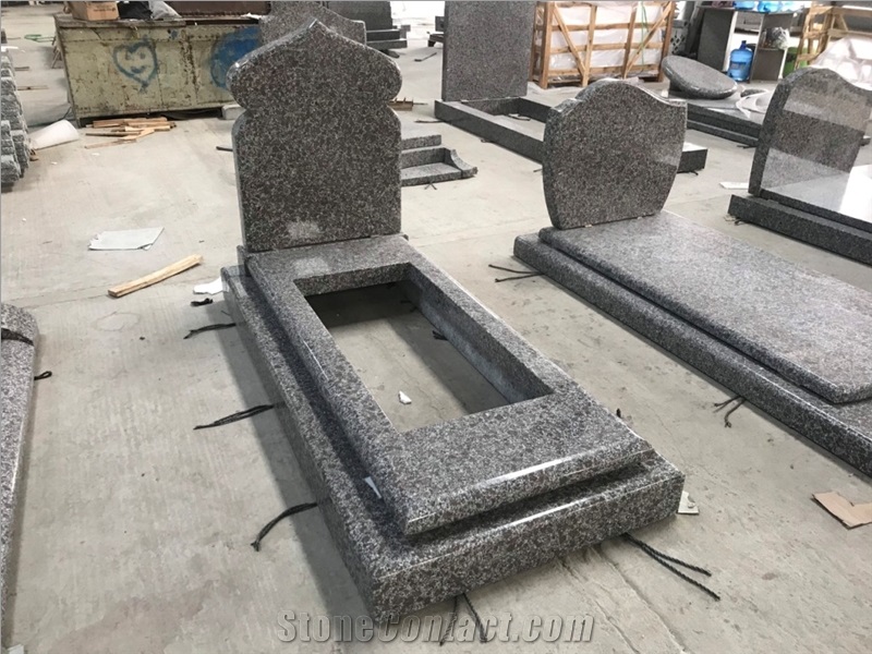 Rosa Violet Granite For Tombstone