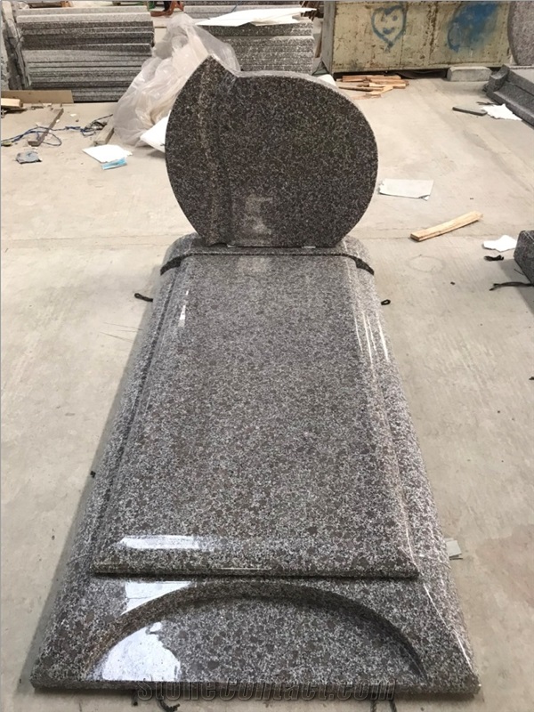 Rosa Violet Granite For Tombstone