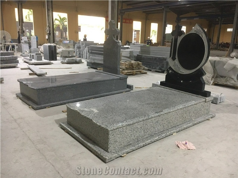 Tombstone By Classic Light Grey Granite