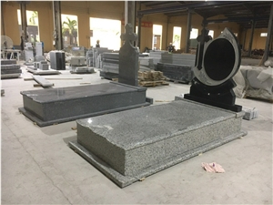 Tombstone By Classic Light Grey Granite