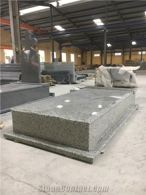 Tombstone By Classic Light Grey Granite