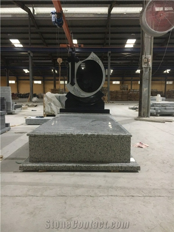 Tombstone By Classic Light Grey Granite