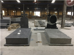 Tombstone By Classic Light Grey Granite