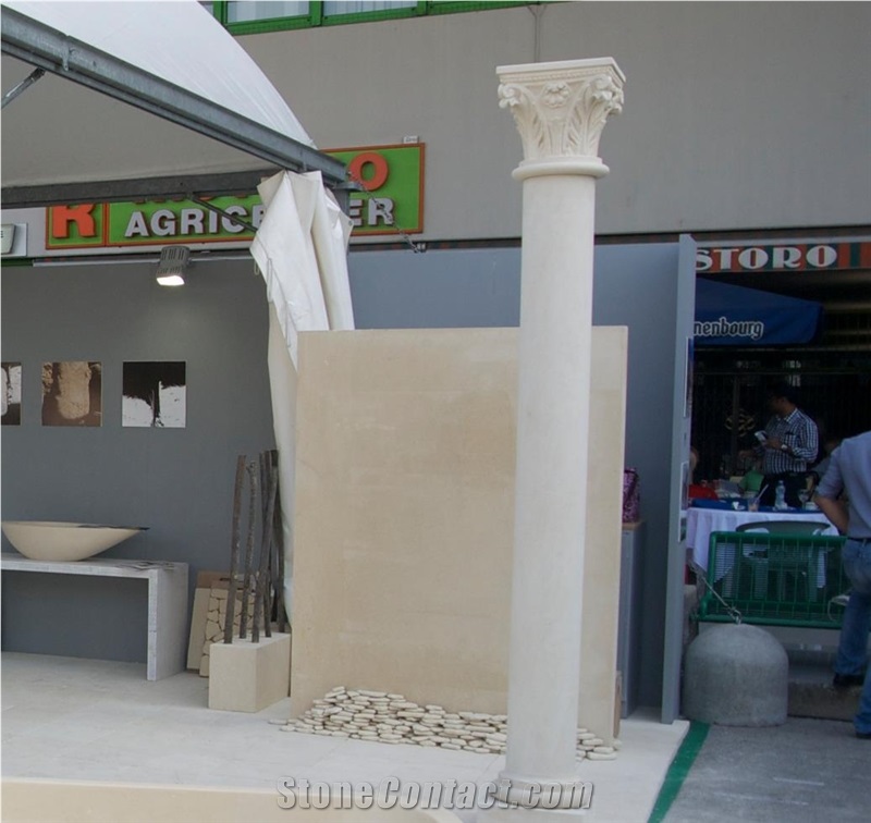 Corinthian Column In Pietra Leccese
