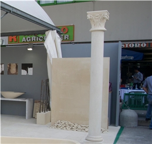 Corinthian Column In Pietra Leccese