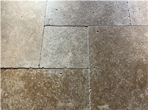 Noce Travertine Antique Versailles Pattern