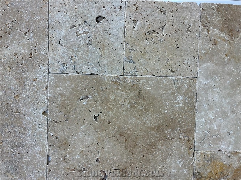 Noce Travertine Antique Versailles Pattern