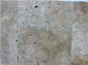 Noce Travertine Antique Versailles Pattern