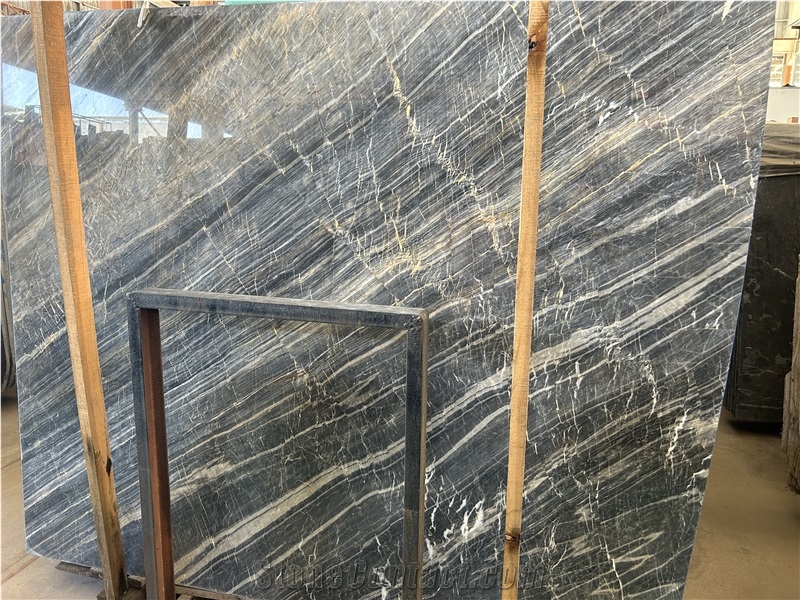 Ice Grey Marble Slab