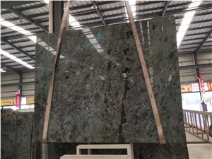Lemurian Blue Granite Stone Slabs For Home Decor