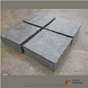 Flamed Grey Limestone Flooring Cubes
