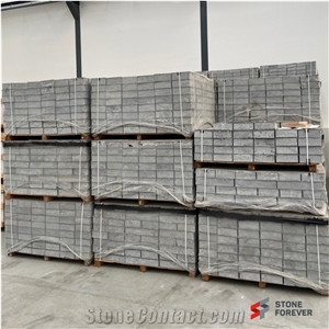 Flamed Grey Limestone Flooring Cubes