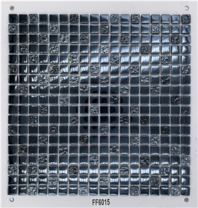 Bathroom And Kitchen Decoration Glass Mosaic Glossy Wall