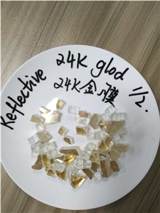 Crushed Fire Glass Chips Fireplace Pit Glass