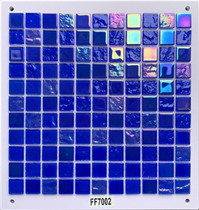 Crystal Glass Mosaic Tile For Swimming Pool Decoration