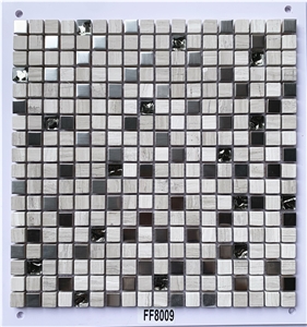 Crystal Glass Mosaic Tiles Spell Mirror Mosaic Glass Mosaic