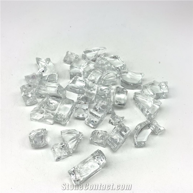 Decorative Tempered Fire Glass