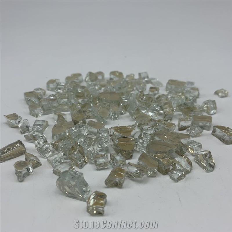 Decorative Tempered Fire Glass