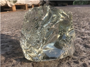 Slag Glass Rocks For Gabion Fence Walls