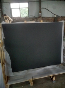1000X1000mm Squareblack Granite Fireplace Hearth