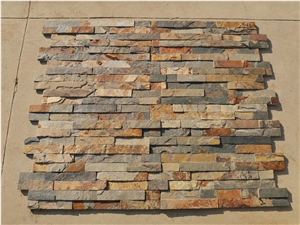 10X36cm Rustic Color Slate Thin Veneer Stone