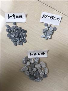 3~5Mm Natural Washed  Grey Pebble Stone