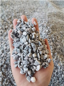 3~5Mm Natural Washed  Grey Pebble Stone
