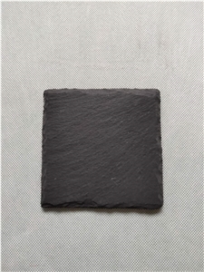 4X4 Engravable Square Slate Coasters