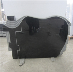 Binzhou Black Granite Headstone For Babies