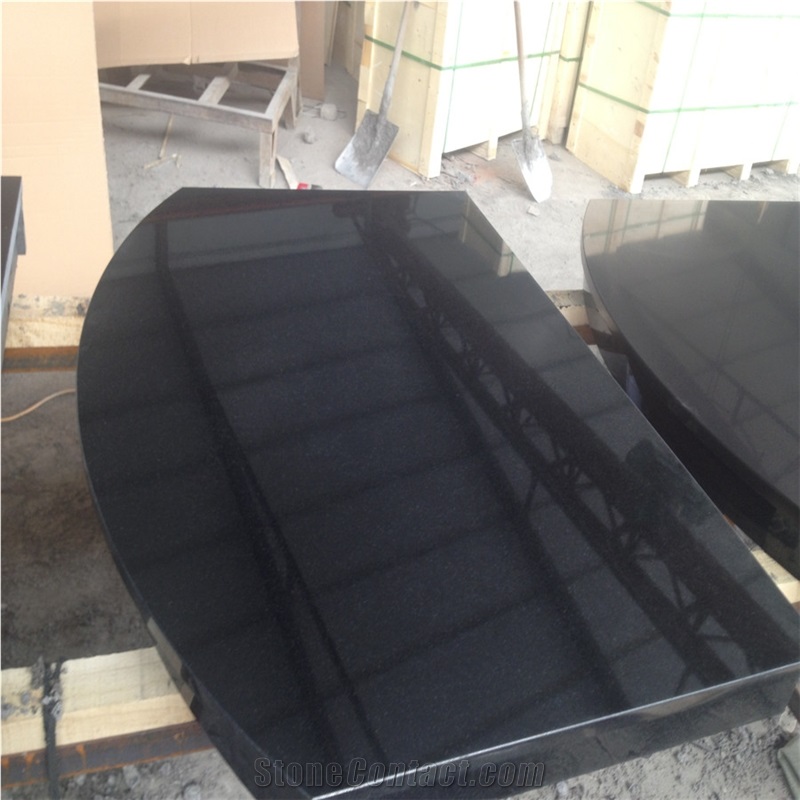Black Stone Hearth Granite Fireplace Hearth