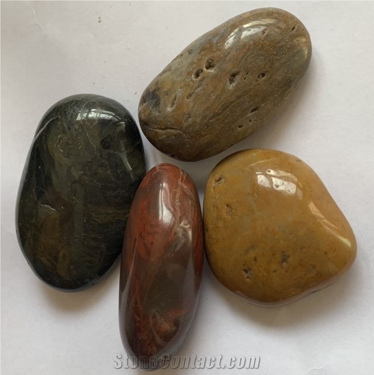 Customized Engraved Letter Pebble Stone