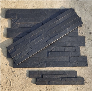 Dark Grey Interior And Exterior Wall Cladding Stone