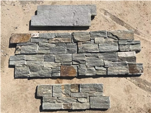 Exterior Natural Cement Stacked Slate Culture Stone