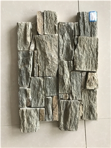 Exterior Natural Cement Stacked Slate Culture Stone