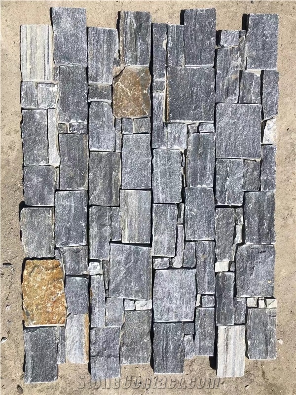 Exterior Natural Cement Stacked Slate Culture Stone