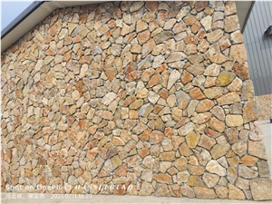 Exterior Random Irregular Flagstone Wall Cladding