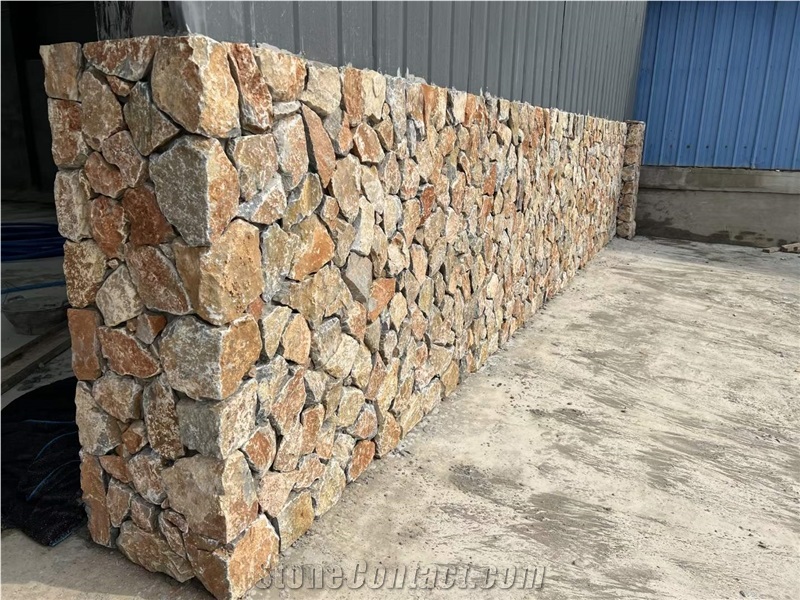 Exterior Random Irregular Flagstone Wall Cladding