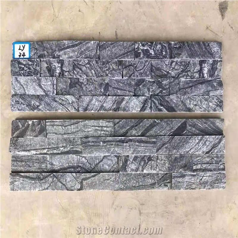 Exterior Slate Veneer Panels Natural Stone Wall Cladding