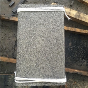 Flamed Shanxi Black Granite Kerbstone