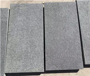 Flamed Shanxi Black Granite Kerbstone