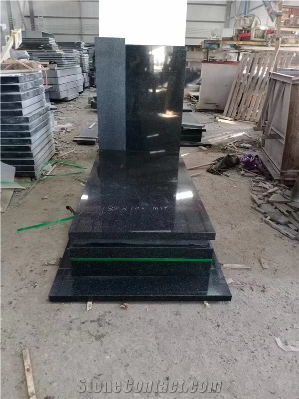 French Style Monument Set With Grey, Red, Brown Granites