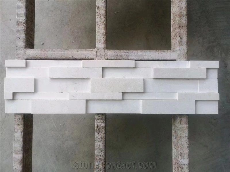 Grey Marble Stacked Stone Veneer, Cultured Stone